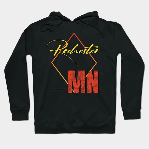 Rochester Mn Hoodie by TeeText